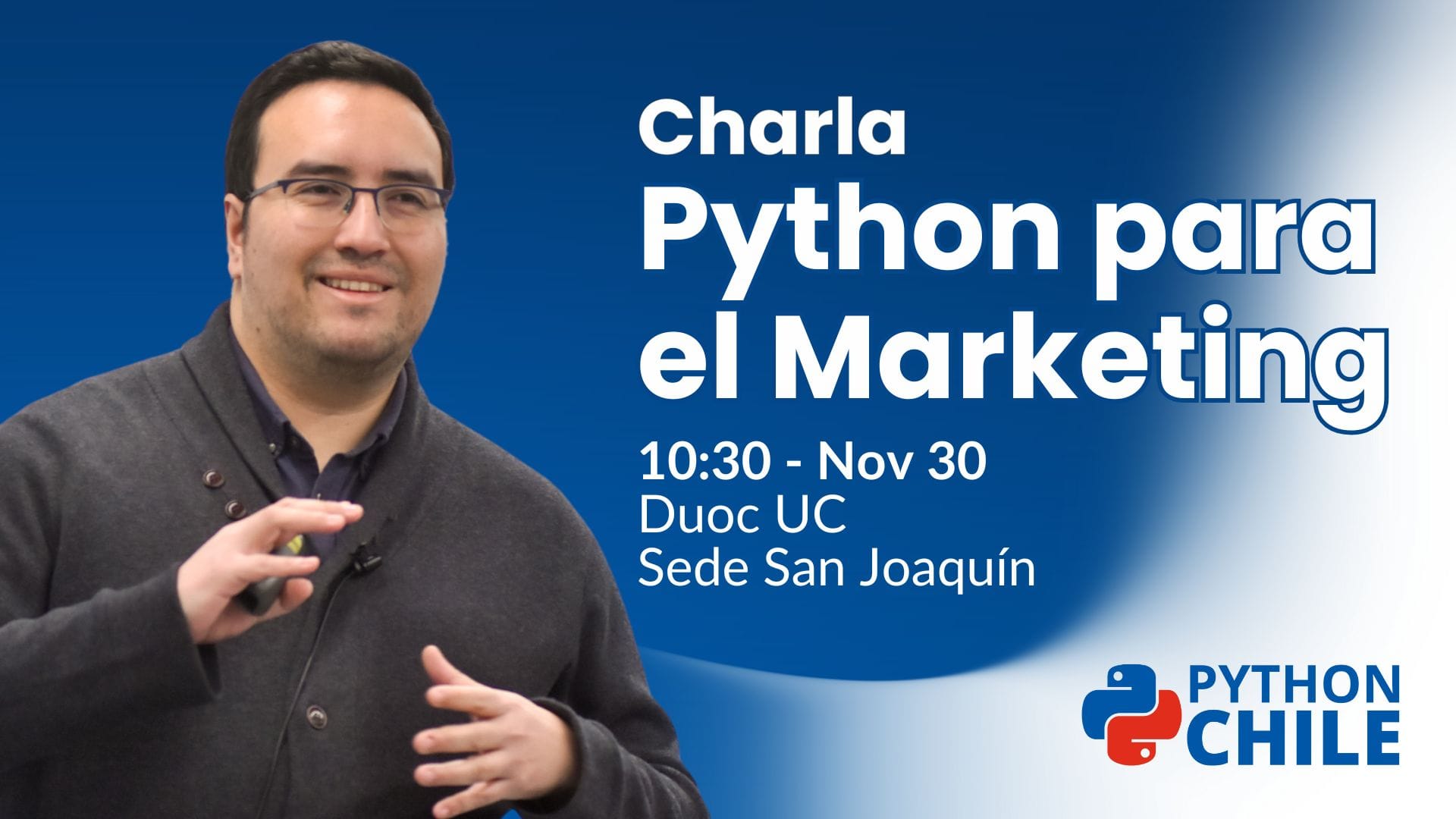 Charla Usando Python en el Marketing