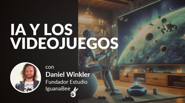 Podcast: Cómo se está usando la IA en videojuegos - con Daniel Winkler fundador del estudio IguanaBee