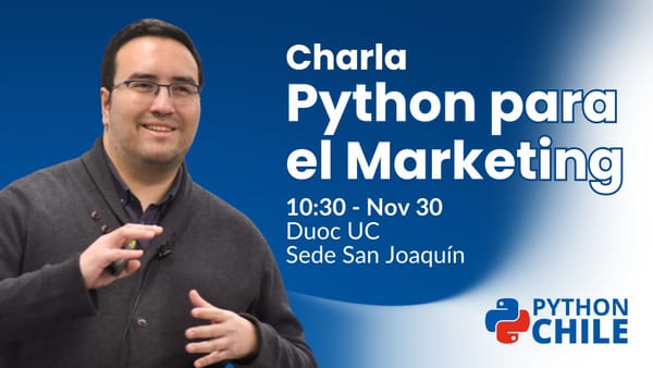 Charla Usando Python en el Marketing